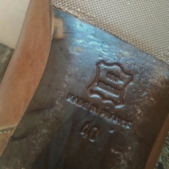 Isabel Marant Brown Leather Western Vibe Chelsea Boots Size EU 40 / US 9.5 - Picture 13 of 16